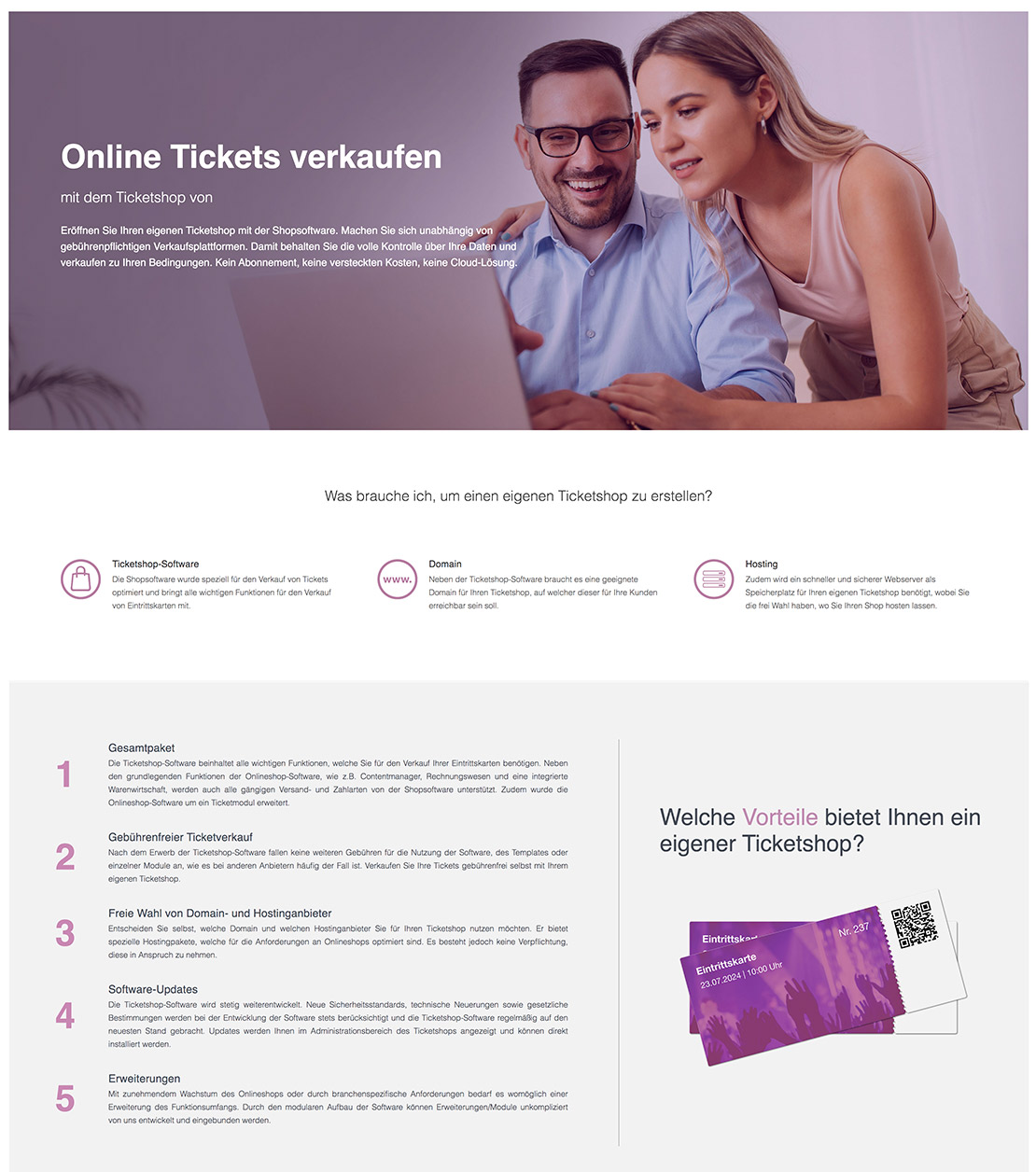 Onlineshop - erstellen